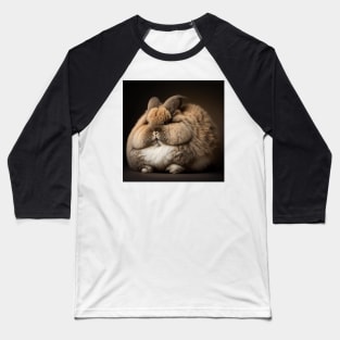 Fluffy Rabbit Baseball T-Shirt